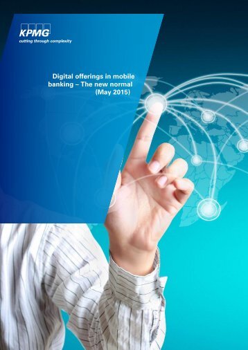 Digital offerings in mobile banking – The new normal (May 2015)