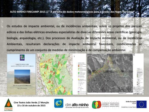 A partilha de dados meteorológicos para a gestão dos fogos florestais