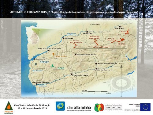 A partilha de dados meteorológicos para a gestão dos fogos florestais