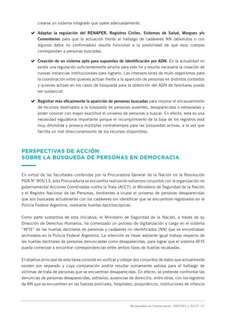 BÚSQUEDAS EN DEMOCRACIA