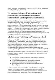 Vertrauensarbeitszeit: Hintergründe und Gestaltungserfordernisse für