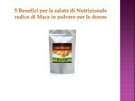 5 Benefici per la salute di Nutrizionale radice di Maca in polvere per le donne