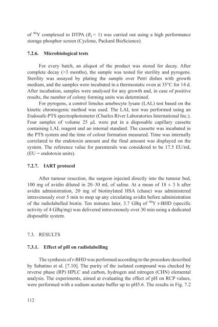 Yttrium-90 and Rhenium-188 Radiopharmaceuticals for Radionuclide Therapy