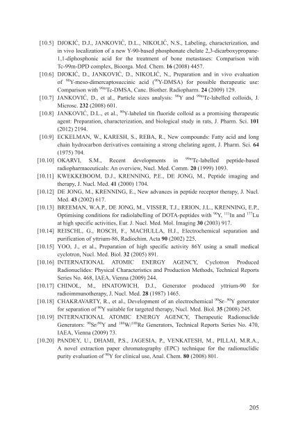 Yttrium-90 and Rhenium-188 Radiopharmaceuticals for Radionuclide Therapy