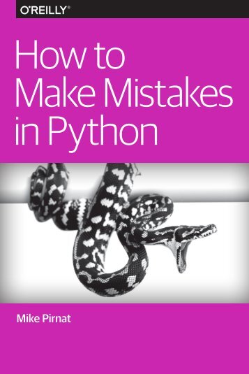 How to Make Mistakes in Python