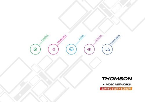 Thomson Video Networks Product and Solutions Catalog