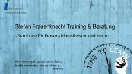 Angebot 2015 Stefan Frauenknecht - Personaldienstleistung