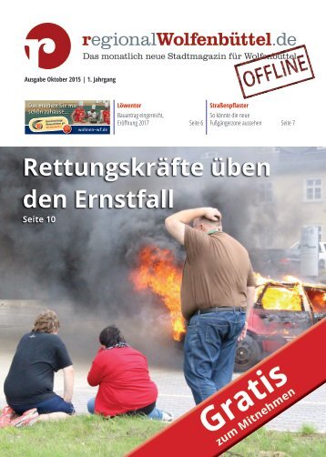 regionalWolfenbüttel.de Offline - Oktober 2015