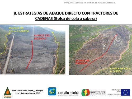 Operações de Extinção de Incêndios Florestais com Máquinas Pesadas. Integração nas acções de extinção