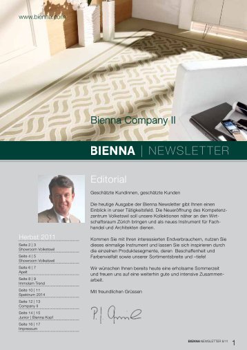 | NEWSLETTER - Bienna