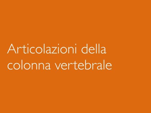 Corso di Anatomia dell’Apparato Uditivo e Vocale e di Neuroanatomia