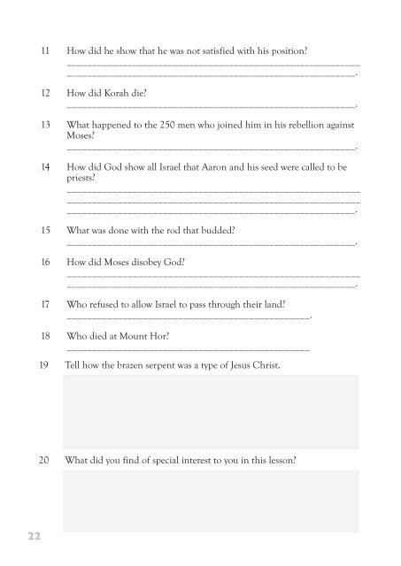 Old Testament 1 Lesson 2