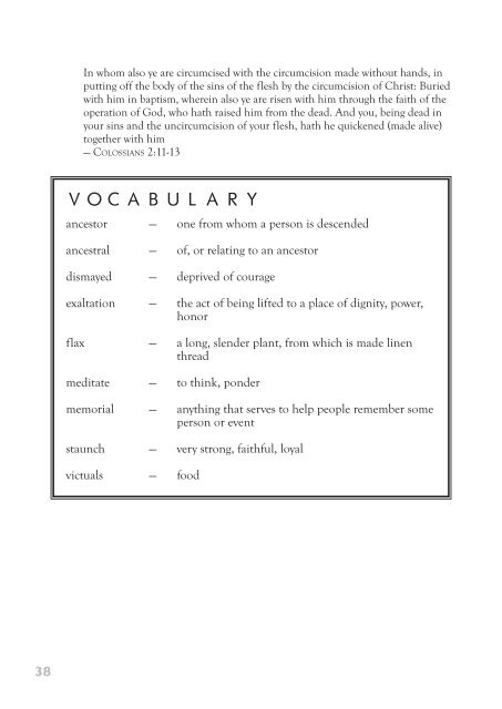 Old Testament 1 Lesson 4