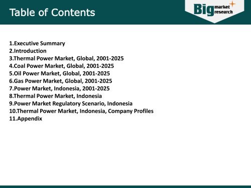Thermal Power in Indonesia, Market Outlook to 2025, Update 2015 - Capacity, Generation, Investment Trends, Regulations and Company Profiles