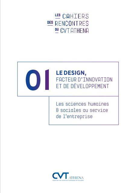 Le design facteur d’innovation et de dévelopPement