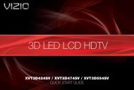 VIZIO 3D LED LCD HDTV