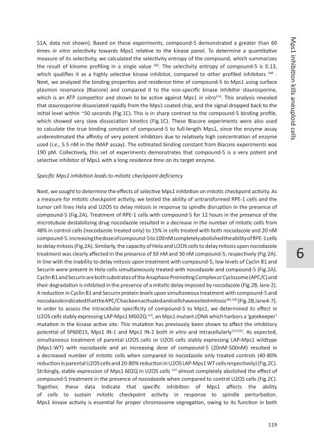 Chromosome segregation errors: a double-edged sword - TI Pharma