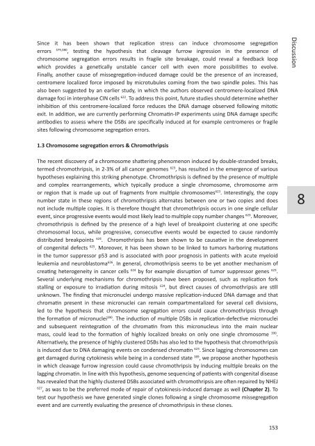 Chromosome segregation errors: a double-edged sword - TI Pharma