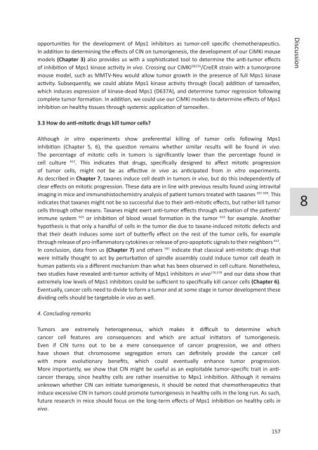 Chromosome segregation errors: a double-edged sword - TI Pharma