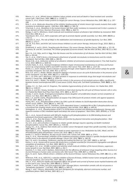 Chromosome segregation errors: a double-edged sword - TI Pharma