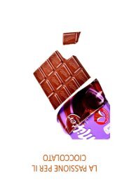 Catalogo Trevigel Cioccolato Snacks 2015