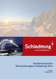 Standortbroschüre Schladming 2015 