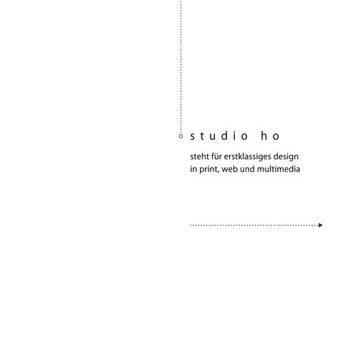 studio ho brochure 2015