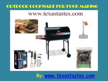 OUTDOOR COOKWARE FOR FOOD MAKING