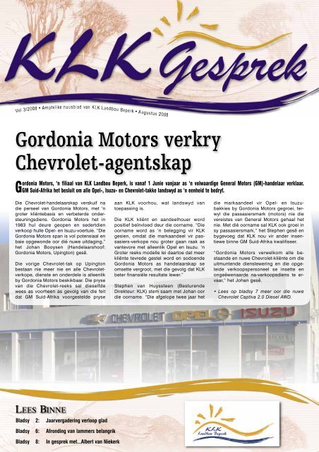 Klk Augustus 2008