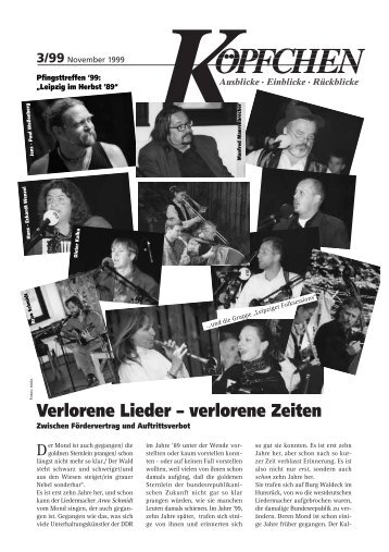 Verlorene Lieder Ã¢ÂÂ verlorene Zeiten - GSBXMedia