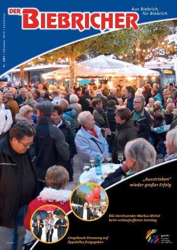 DER BIEBRICHER, Ausgabe 287, Oktober 2015