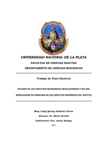 UNIVERSIDAD NACIONAL DE LA PLATA