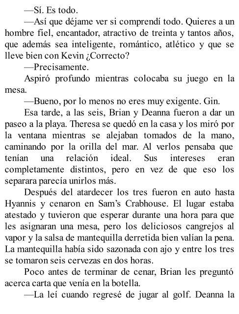 Nicholas Sparks - Mensaje en una botella