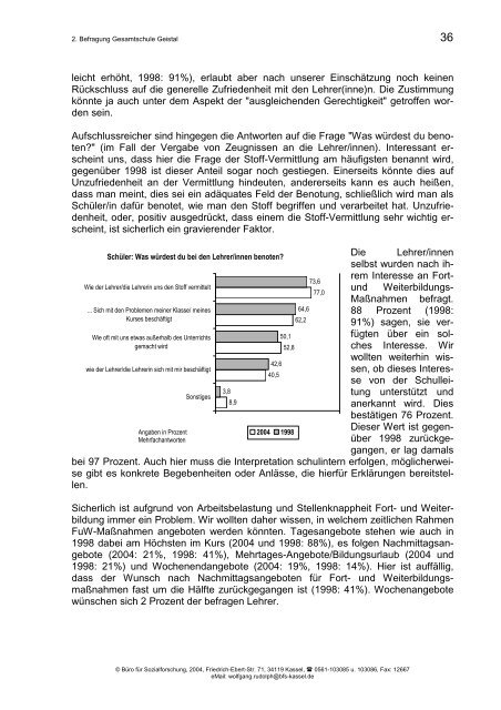 Fünf Jahre später ... - Gesamtschule Geistal