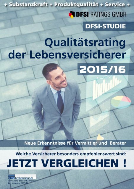 DFSI-STUDIE 2015/16: Qualitätsrating der Lebensversicherer