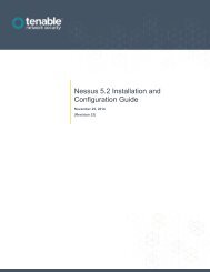 Nessus 5.2 Installation and Configuration Guide