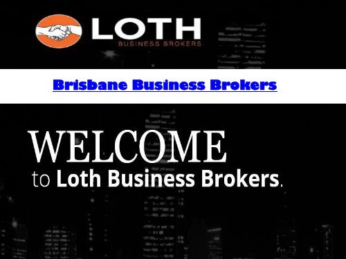 Business Broker Brisbane