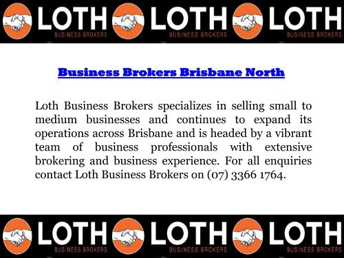 Business Broker Brisbane