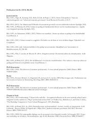 Publication List Dr. O.P.G. Bik RA Journal articles Bik, O.P.G. ...