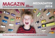 Mediadaten MAGAZIN