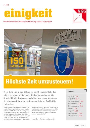 einigkeit 05/2015