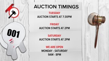 Friday October 23 Auction Catalogue