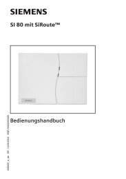Si80 Sintony Einbruchmeldezentrale