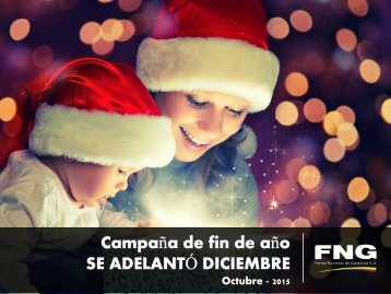 Campaña de fin de año SE ADELANTÓ DICIEMBRE