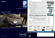 VAIO SZ Premium - Sony