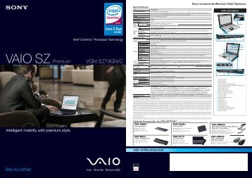 VAIO SZ Premium - Sony