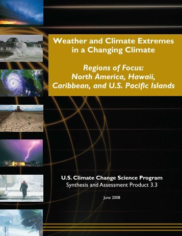 Weather and Climate Extremes in a Changing Climate. Regions of ...