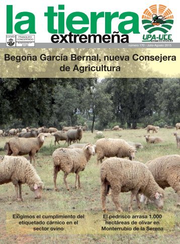 Begoña García Bernal nueva Consejera de Agricultura