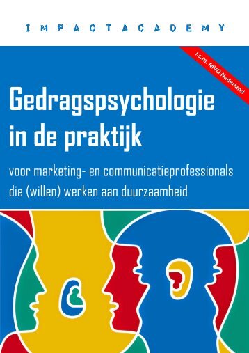 Gedragspsychologie in de praktijk