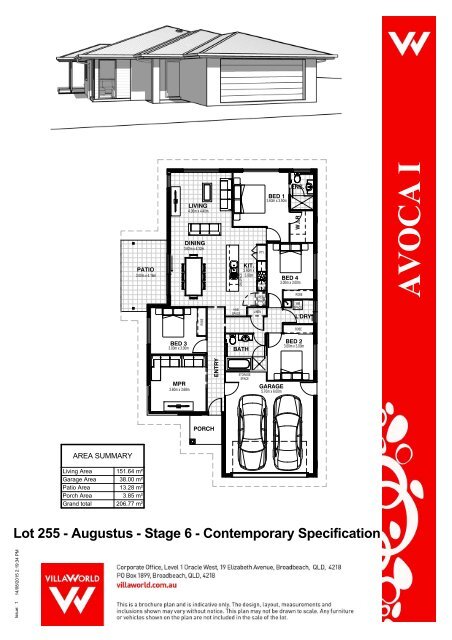 Lot 255 - Avoca I - Sales Plan